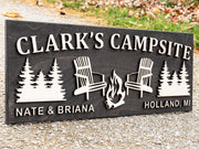 Campsite Name Sign