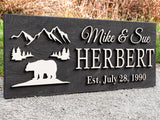 Bear Name Sign